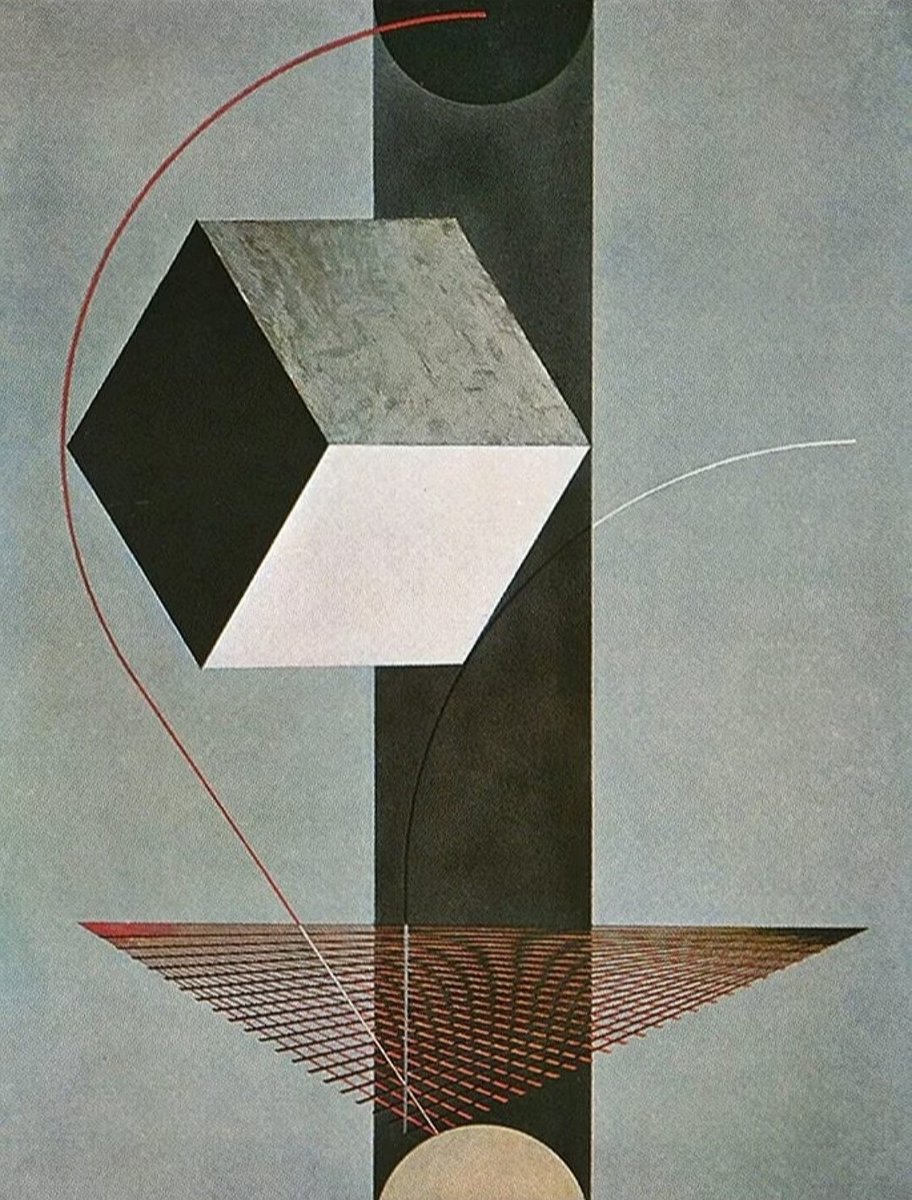 IkerneUrtiaga's tweet photo. "Proun 99" (1924) 🖌 El Lissitzky
Ilusión tridimensional con efectos arquitectónicos: espacio,
volúmenes, color, perspectivas, ritmo...
¡Buen día! 🙋🏻♀️
#AbstracciónGeométrica #Constructivismo
#DíaDeLasMatemáticas 🔢 🔴 🧬💻 🏛 #MathsDay 🔺️🟩
#NúmeroPi 3,14159... #NumberPi https://t.co/utqr6uWmQA