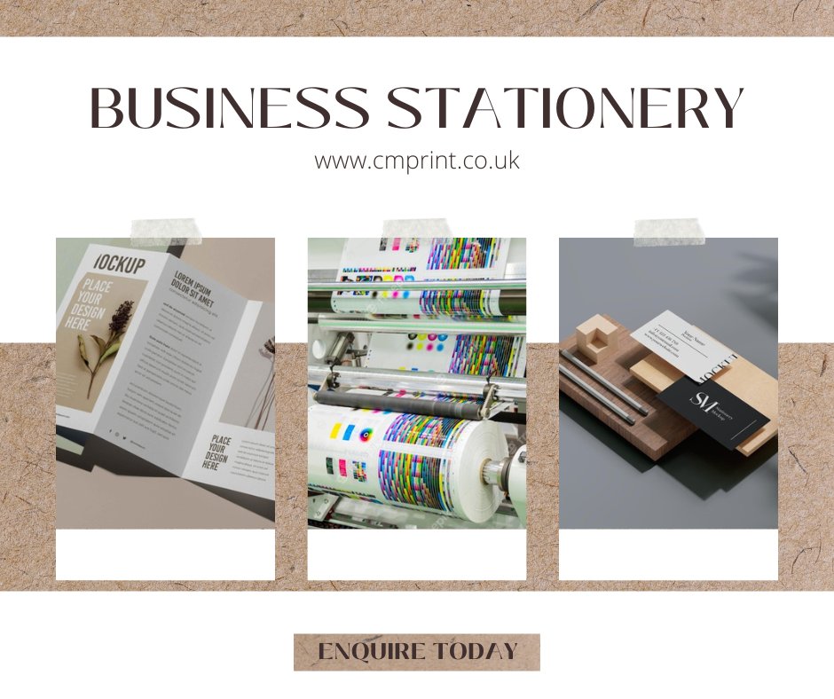 LETTERHEADS | COMPLIMENT SLIPS | APPOINTMENT CARDS | PRESENTATION FOLDERS

Enquire today by clicking here cmprint.co.uk/business-stati…

Or call and speak to one of our friendly team on 01273 420983

#cmprint #businessprinting #brightonprinters