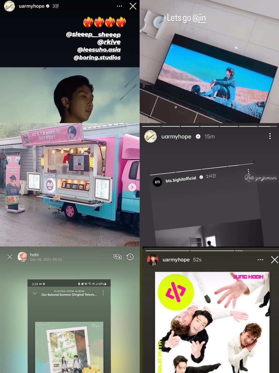 sevenrchive's tweet photo. one thing about hobi, he will never miss out on showing his support to his 6 brothers :( https://t.co/Mg71QjQ0hC