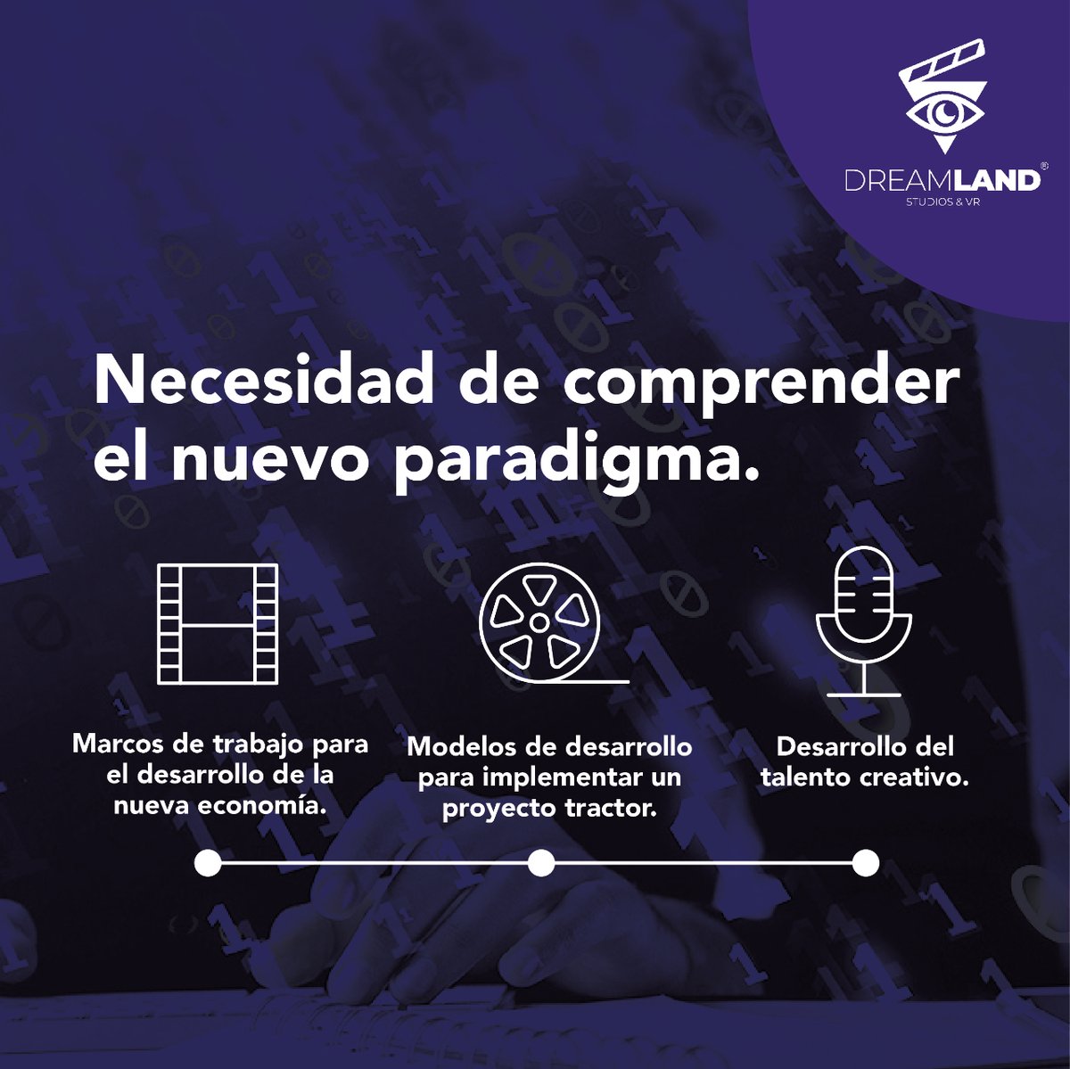 DreamlandStud's tweet photo. ▶ A space for TALENT 💪

🎥 #DreamlandStudios will be a space that will bet on development models to boost creativity and make the Canary Islands, a place for the new economy 👏

#NewEconomy #CreativeImpulse #ProjectTractor https://t.co/S6a3hOg9cp