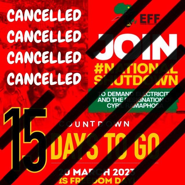 WatuJayP's tweet photo. @DZumaSambudla Free to join Malema's cult March knowing fully well talkies would carry your body quicker than solid shoes
#NoToShutdown https://t.co/1xPl1qM7Tc