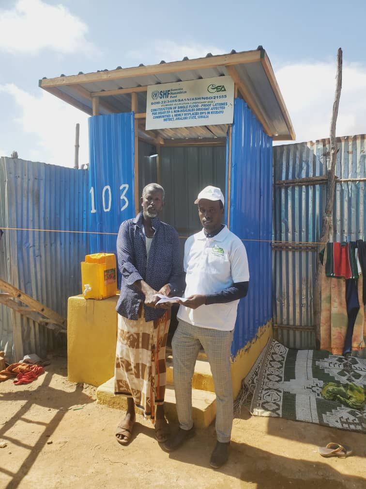 GSASomalia's tweet photo. Project update: GSA has completed the construction of 150 latrines for drought affected communities and newly displaced IDPs in Kismayo.
Kismayo has been receiving an influx of IDPs who settle in cramped settlements with little sanitation facilities.(📍Goobweyn &amp; Bullobartire 🇸🇴) https://t.co/m2HXt5PeQA