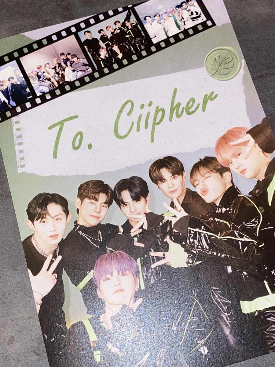 To_Ciipher's tweet photo. ✌︎︎ 기본특전 ✌︎︎ 
편지지, 우표스티커, 포카(3 of 7ea) https://t.co/oUs5og6PFD