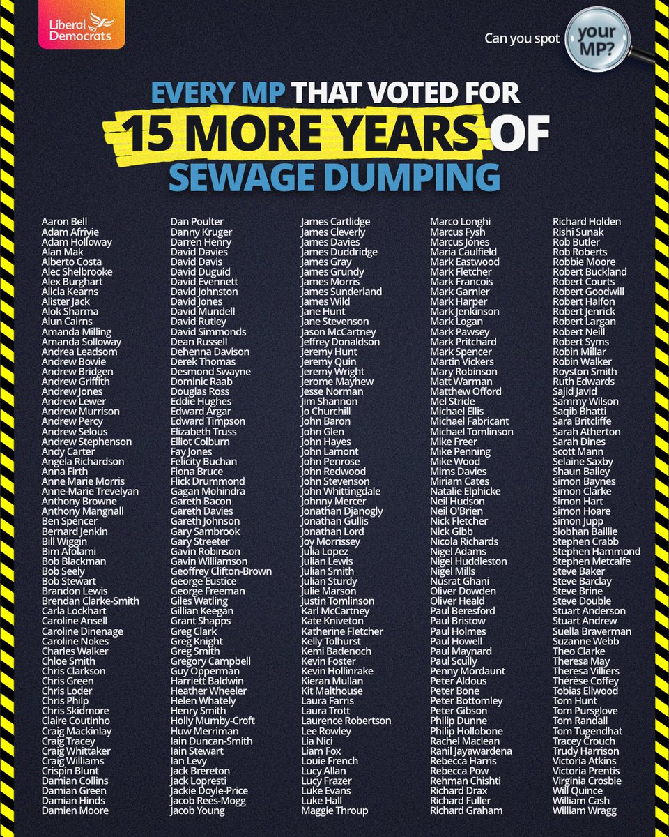 LocalLens's tweet image. MPs voted for 15 more years of sewage dumping. A #LibDem motion passed at TMBC's full council results in action being taken. Letters have been sent out. Let's remember to hold our elected officials accountable for their decisions. #sewagedumping #accountability