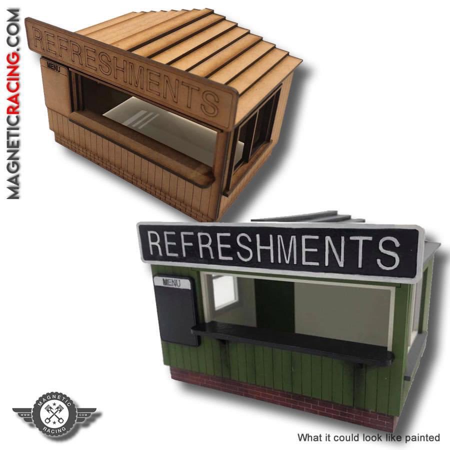 Magnetic_Racing's tweet photo. Now your spectators can get all the nourishment they need from our ‘015 Refreshment Kiosk’. This self-assembly kit includes several options, meaning you can build the kiosk in many ways. 

👉 https://t.co/kDAvLkjeV1 https://t.co/eBHjXHDcR9