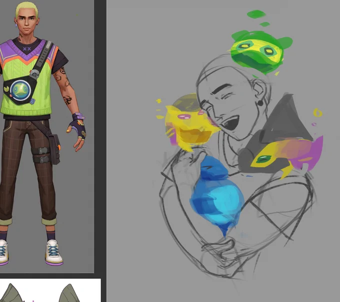GEKKO WIP HE IS A FATHER OF 4 