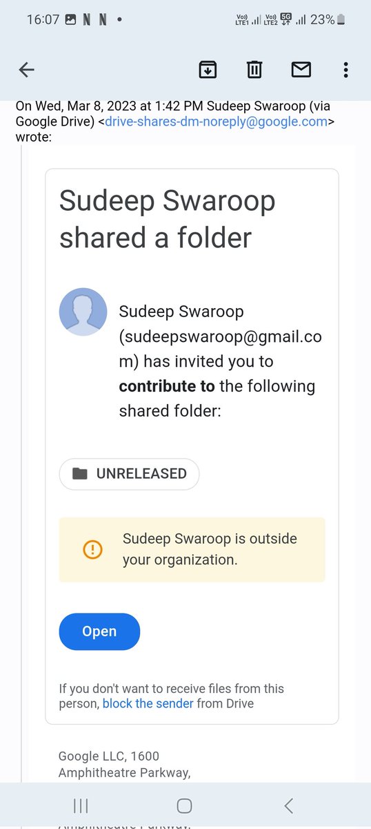 sew_deep's tweet photo. @saregamaglobal has a consistent habit taking finished music worth lakhs and disappear over the last 4 years of my pursuit. Here's a new one from their music team all set to rip my stuff saying that she needs free but 'large scale' music and declines after 6 days of no responses. https://t.co/MBO69YAGO3