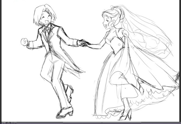 Let's make It happens.....
#myart #rocketshipping #anipoke #wip #sketch #rokettodan #kojimusa #wedding #jessieandjames