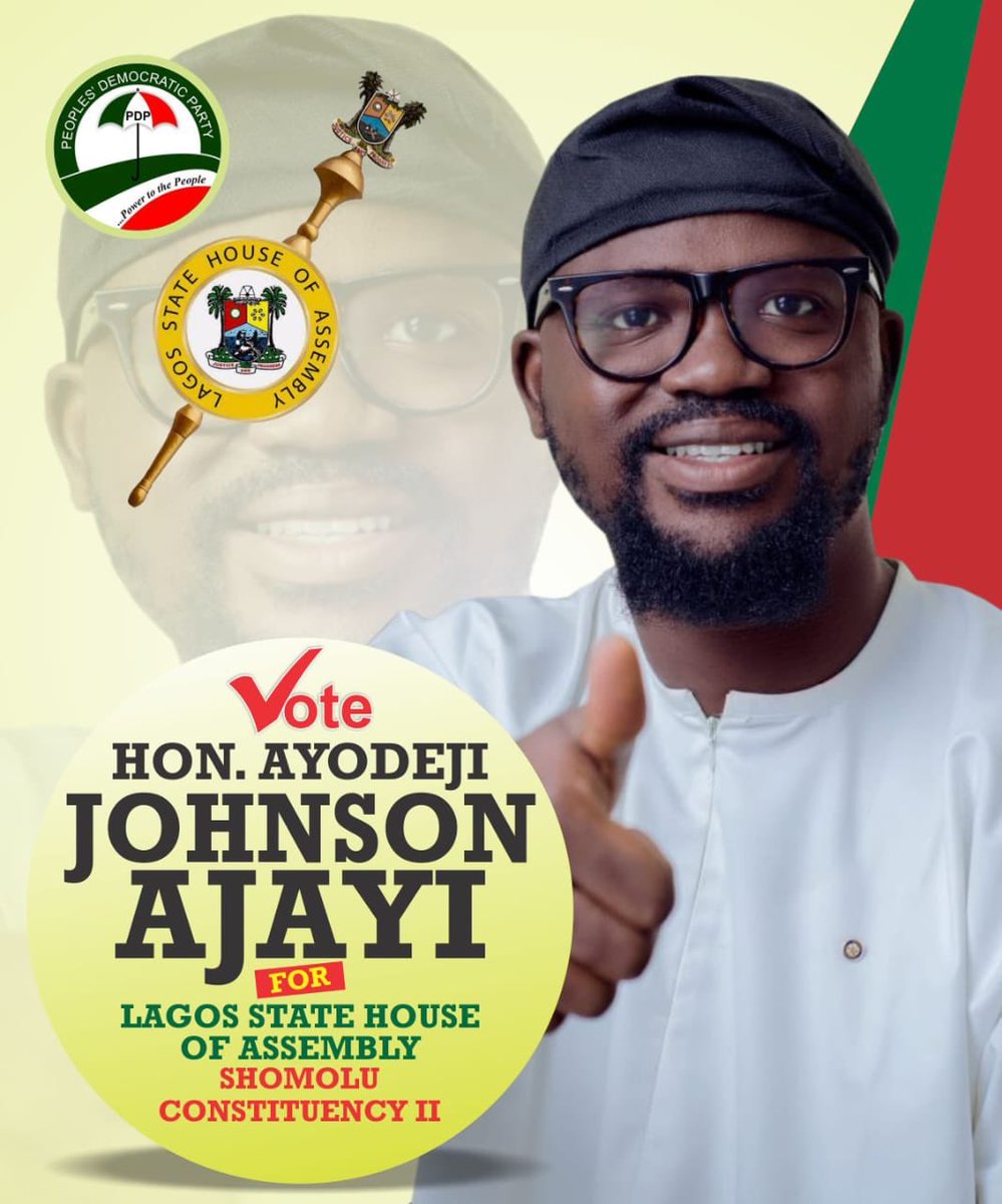 Hardaytolar1's tweet photo. This is the man contesting as a member LAHA Shomolu Constituency 2. He has immensely contributed to the development of Bariga community by providing portable water(bore holes), scholarship for student, support for market men and women etc. Let’s vote 4 him. #Giveusajayi https://t.co/Oy0j4v59Jc