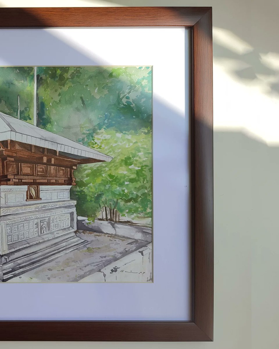 IsmailMaaish's tweet photo. Painting up for sale | swipe for details 

Kanba Ziyaarai 
Price : MVR 3200
Watercolour on cold press watercolour paper 
21" x 16" inch | Framed with anti reflective glass 
#Maldives #dhivehiraaje #maldivesheritage #heritagemaldives #kanbaaziyaarai https://t.co/G0GJse8StX