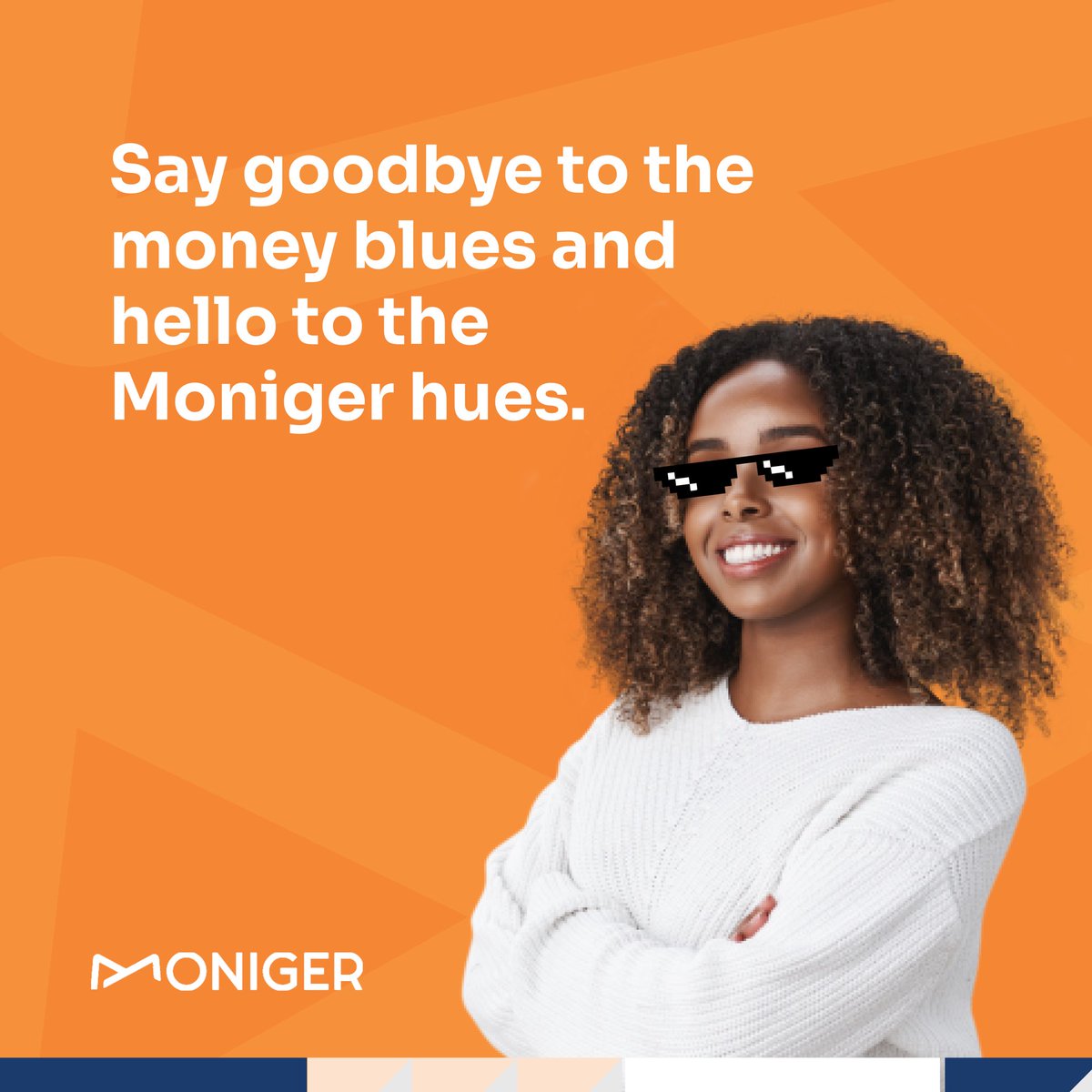 MonigerHQ's tweet photo. Moniger helps you reach your financial goals in a fun and creative way. Stop worrying about money & start managing it with #Moniger. Join the thousands of young people already taking charge of their finances. Join our waitlist today- https://t.co/rUmeTg1IUe
#TheMoneyManager https://t.co/x8dD2NPhJM