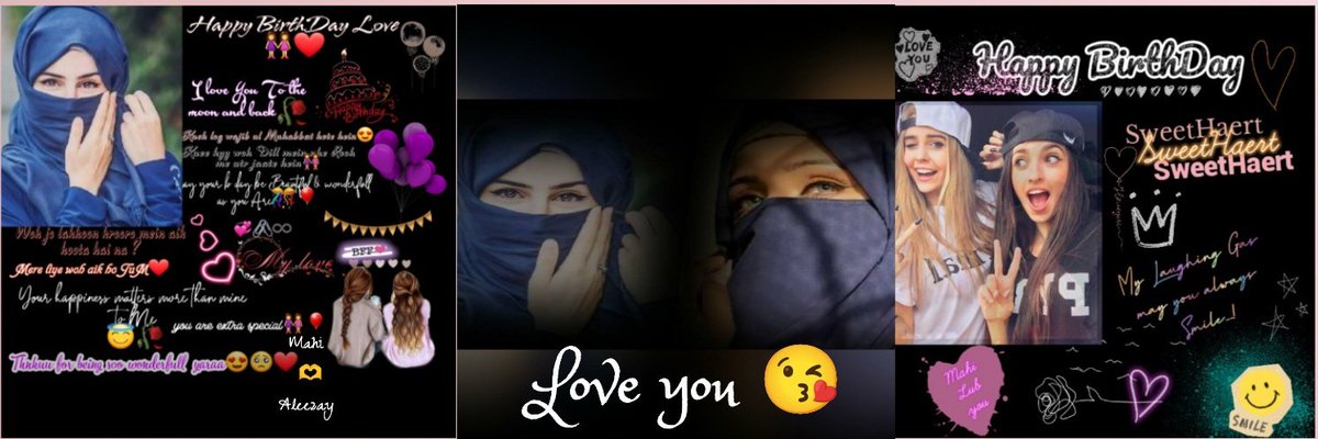 itz_Aleezay's tweet image. بے تحاشا خوشی تھی یا سکوں تھا
جو بھی تھا مسلسل تھا 
اور نظریں اٹھا کر جو دیکھا ہم نے 
تو روبرو تجھ کو پایا ❤ 
@MahiJutt_ 👑
Eppyyy b'day my soulmate✨❤
#Bestie_ka_BDY🫶
#headerupdated 
#profilepic ❤️