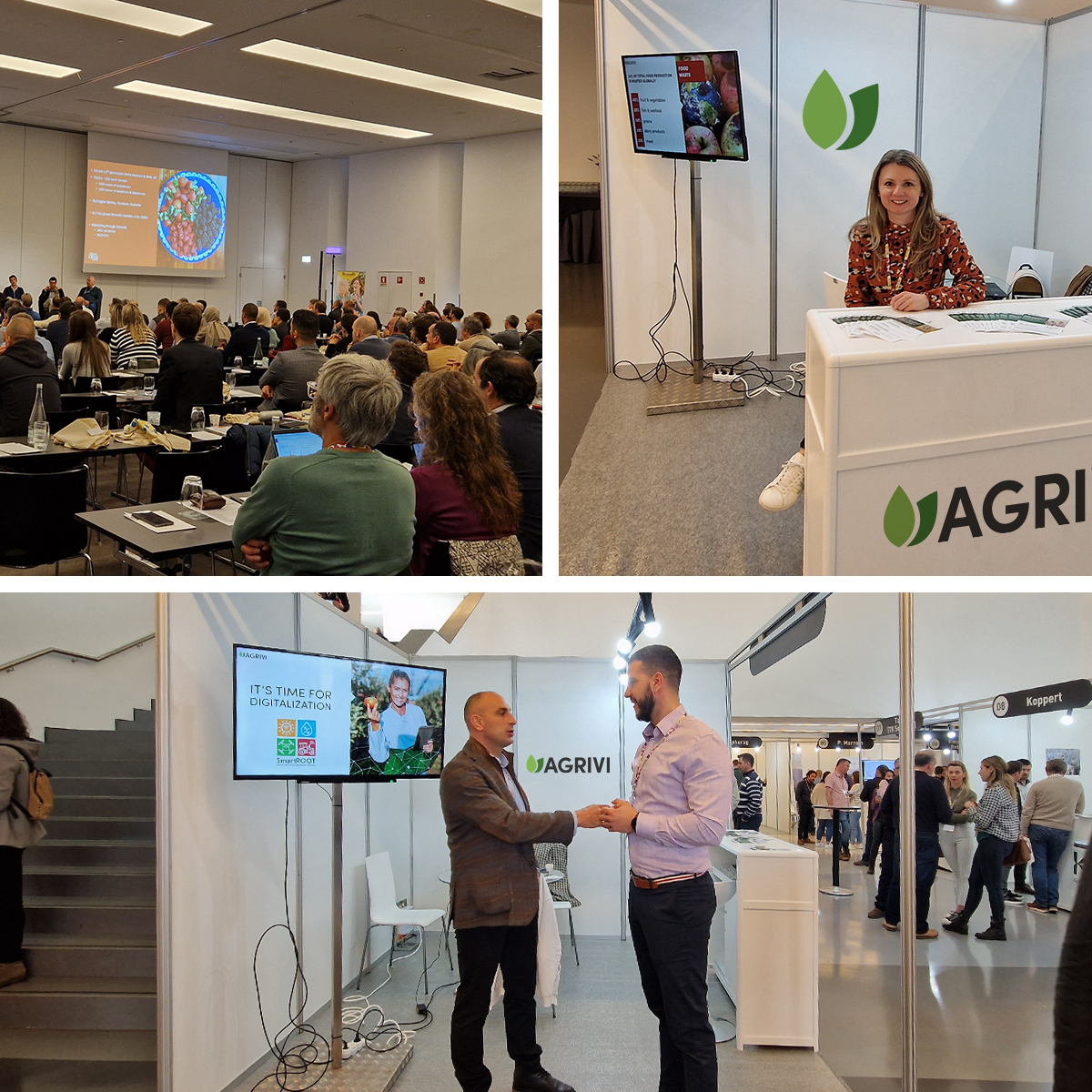 AgriviCorp's tweet photo. A conference in Portugal explored the future of farming.
Our team learned about the latest innovations and ideas while presenting and discussing our #SmartROOTproject and the need for digitalization in this industry.
#agriculture #innovation #digitalisation #erasmus+ https://t.co/8LrMlV8UjE