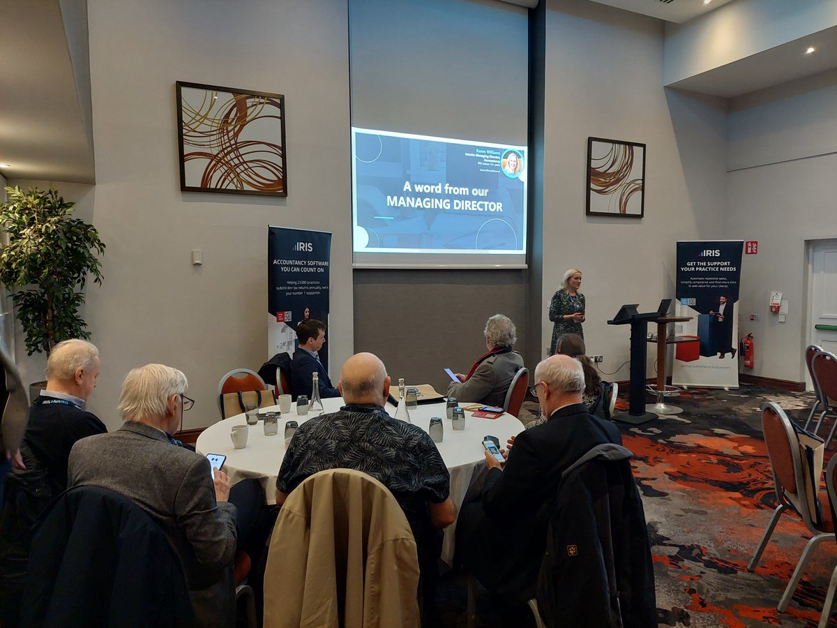 You heard that right - we're in #Belfast today! 🎉 

Our IRIS Accountancy Roadshows are starting bright and early with a wonderful talk from Karen Williams. 

Are you joining us today? Let us know! ⬇ 

#IRISAccRoadshow #Accountancy