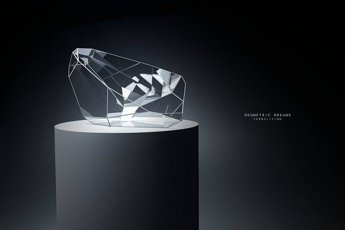 terra_living's tweet photo. Early-stage proposed geometrical-form glass render for upcoming releases.
#terraliving #geometricterrarium #blender #render #behindthescenes #renderpreview #vfx #cgi #terrariumrender #glassrender https://t.co/R9OybNgVUl