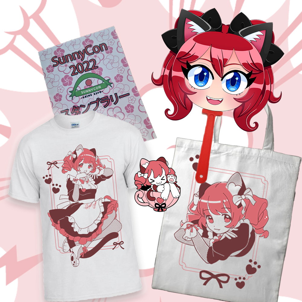 This year we have pre-orders on merch. So if you are wanting t-shirts, totes, hand fans, or pin badges you can now order in advance for pick up on the weekend. 
sunnyconanimeexpo.com/sunnycontickets