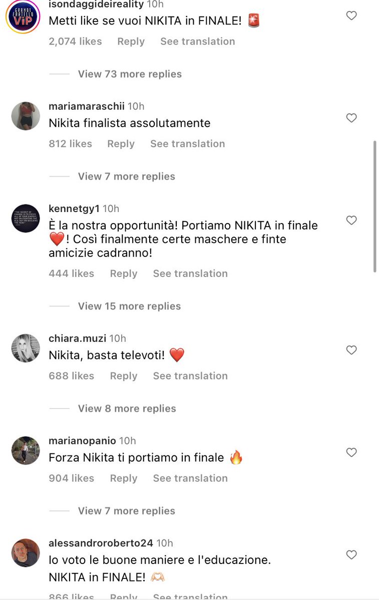 SDearmelancholy's tweet photo. Guardate i commenti e i likes sotto il post Instagram “chi vuoi salvare?” della pagina ufficiale. Sono quasi tutti pro Nikita. NON fate strategie senza senso basandovi su percentuali di 2 settimane fa, perché tutto cambia in poco tempo. VOTATE NIKITA! 

#gfvip #nikiters #dakita https://t.co/wpgqQnpi6A