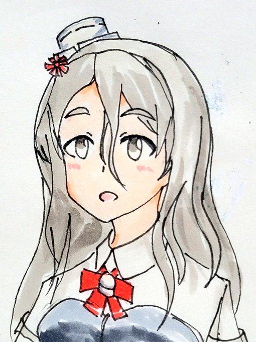 「pola (kancolle) open mouth」Fan Art(Latest)