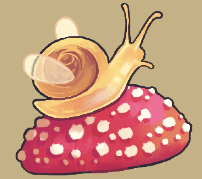 A little snairy  