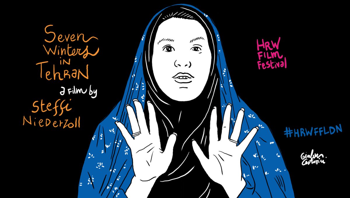 hrwfilmfestival's tweet photo. Due to popular demand, our in-person screening of #SevenWintersinTehran at the Barbican has now sold out. You can still watch this crucial film online with a digital ticket streaming 20-26 March.
Find out more about our digital festival here: https://t.co/JcCQLyjlSc https://t.co/AamH8GpFCz