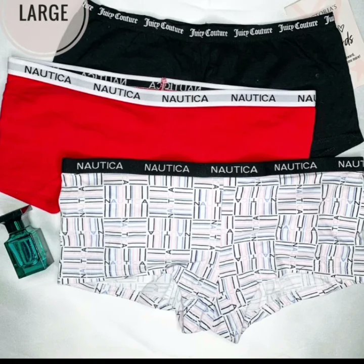 Reifyhub's tweet image. Nautica women boxers pant is a must have.... Comfort ✔️High fashion ✔️ Quality Cotton ✔️ fit 10-20✔️ Available in prints✔️