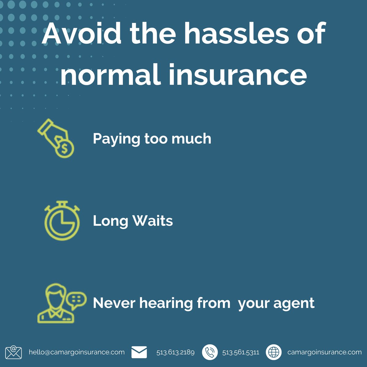 Do any of these problems sound familiar to you? 😰 We can help! 🙌 👨‍💻 👉 Contact: 513-516-5311 or hubs.la/Q01G6GL30