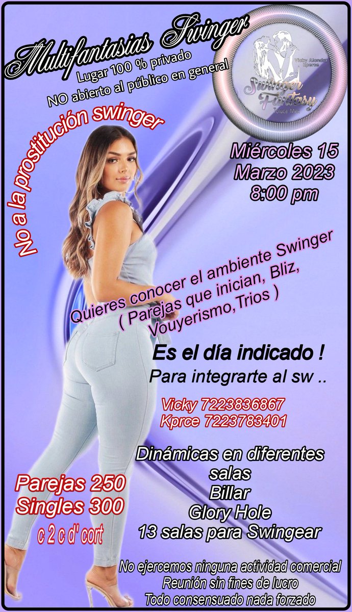 Swinger Fantasy Club Privado tweet media