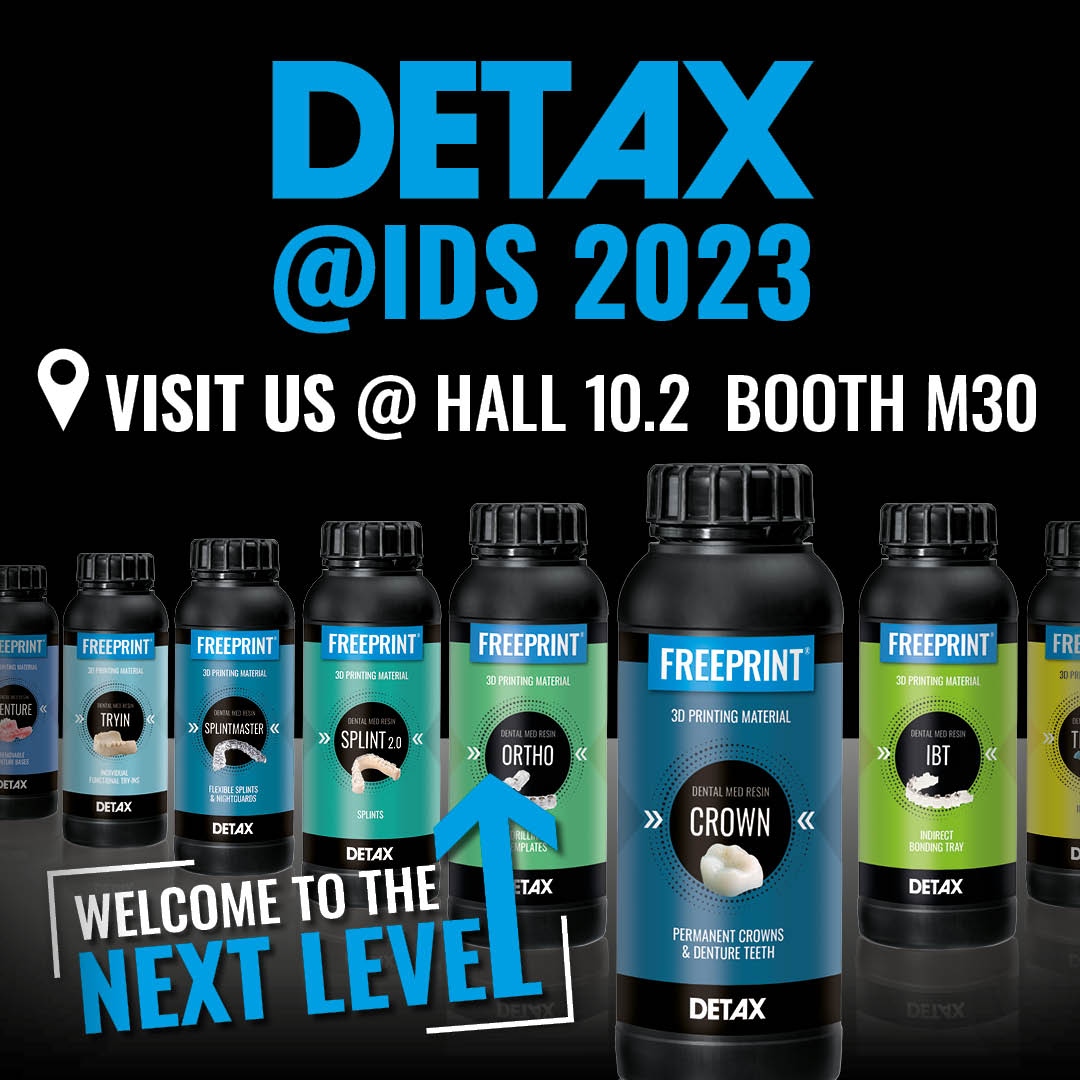 Detax_DE's tweet photo. #IDScologne 2023
We are proud to present our latest products!🤩
VISIT US!
#DETAX #ids #ids2023 #nextlevel #digitaldentistry #dental #3dprinting #dentalexhibition #3d https://t.co/KNChMiCrQl