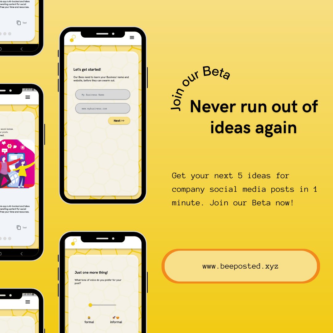 beeposted's tweet photo. 💺 We are proud to announce, that our #app has officially entered #testflight mode. A limited amount of users can now test our #beta.

People in our #waitlist are the first to experience effortless content creation! https://t.co/8L5In9j3AD