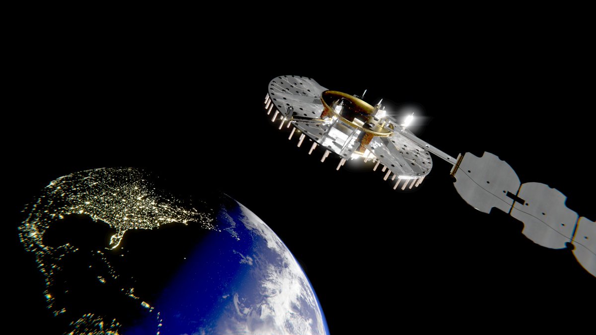 AFResearchLab's tweet photo. The @usairforce Vanguard Navigation Technology Satellite-3 (NTS-3) is an experimental navigation satellite changing how we approach position, navigation and timing tech in the future.

Learn about the #AFVanguard: https://t.co/JMXrMKy8XK

#AFReserachLab | #TechTuesday | #NTS3 https://t.co/jR29vYxaGU