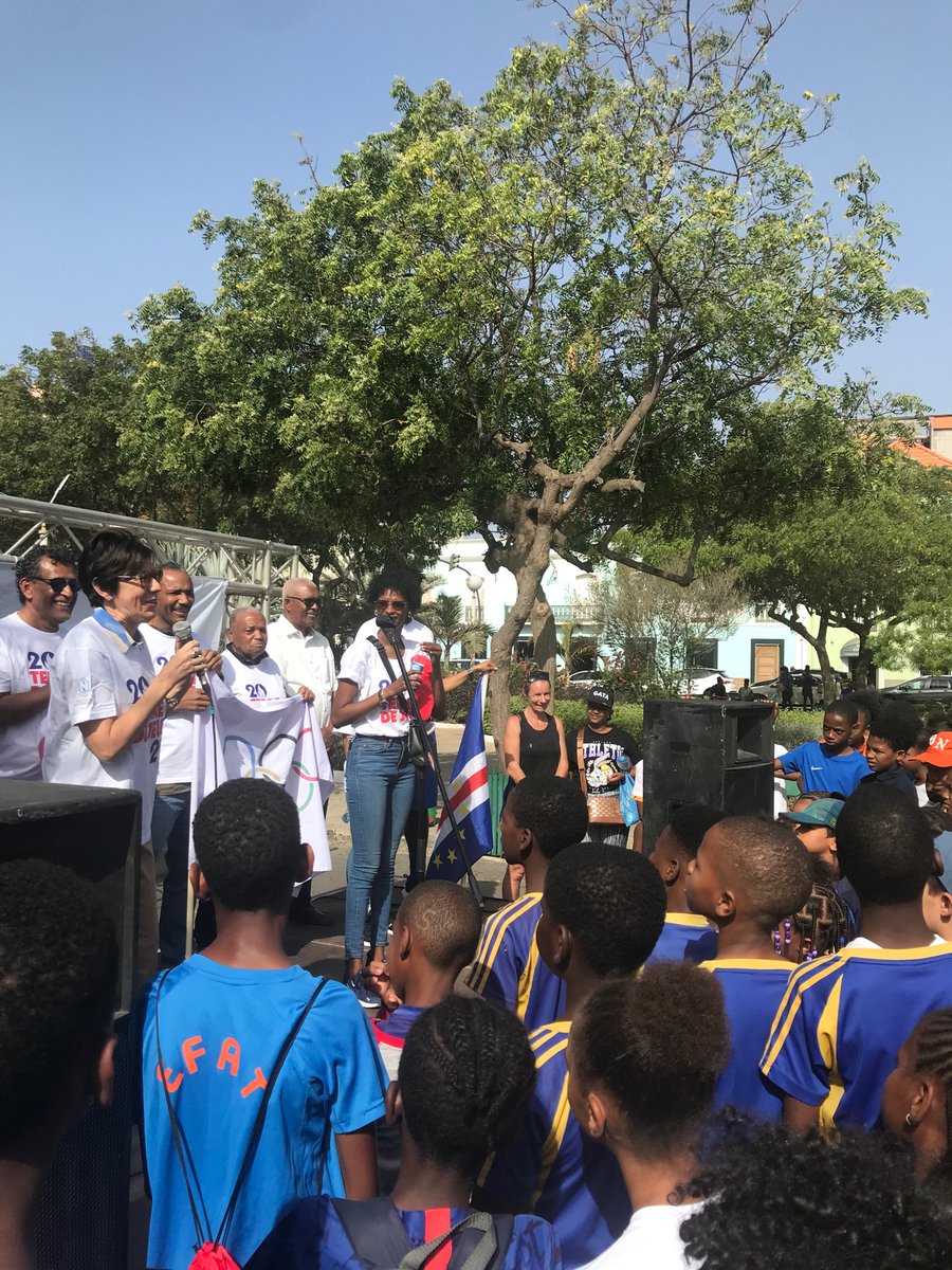 Obrigada a todos os participantes ! #TerreDeJeux2024 <a href="/Paris2024/">Paris 2024</a> <a href="/ComiteOlimpCV/">Comité Olímpico Cabo-verdiano</a>