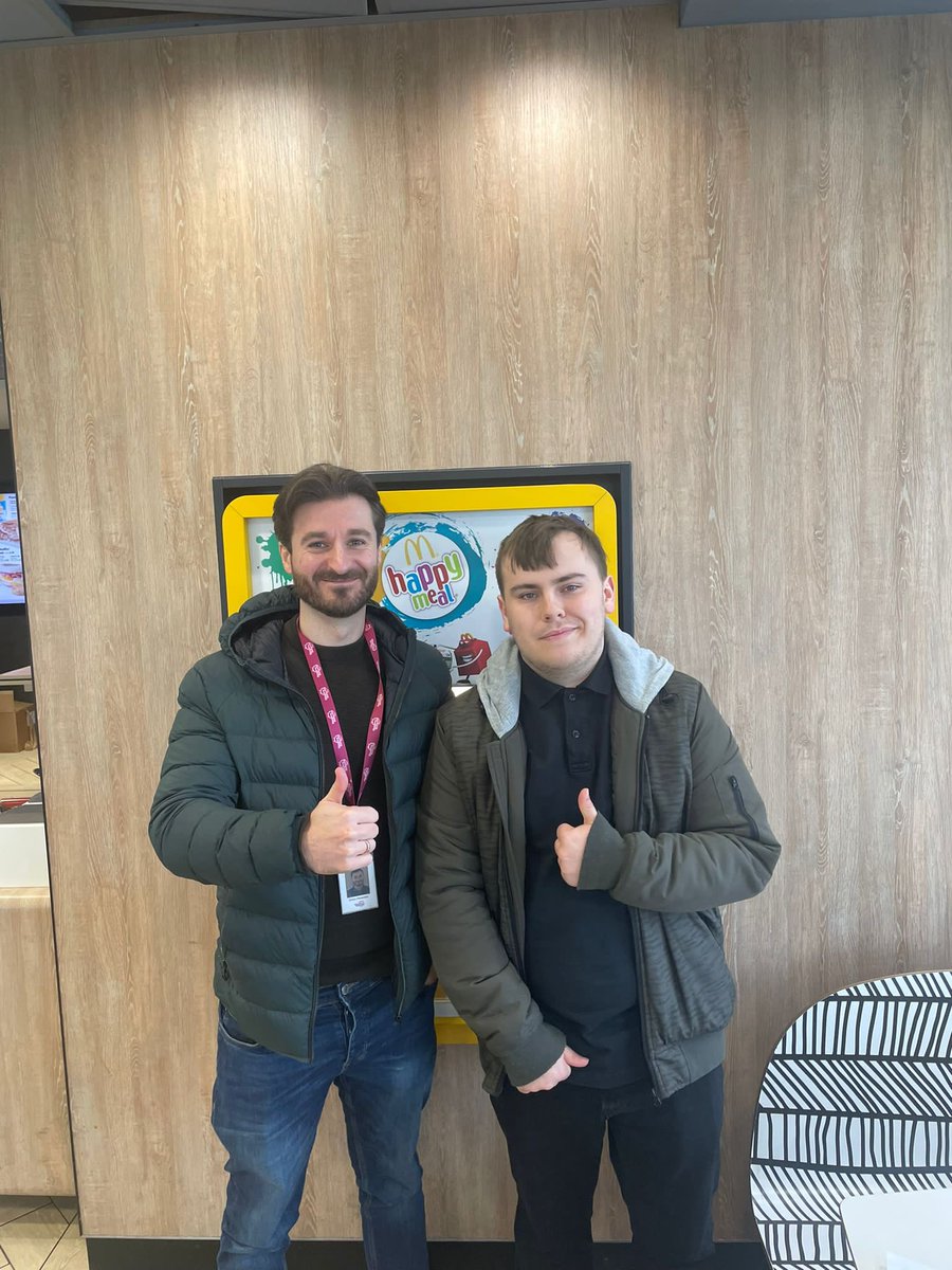 steppingni's tweet photo. #interviewday in Our Step Into Employment Academy with McDonald’s in Newry 🍔 #goodluck #thisissteppingstonesni #McDonaldsjobs https://t.co/93SUHDMqSw