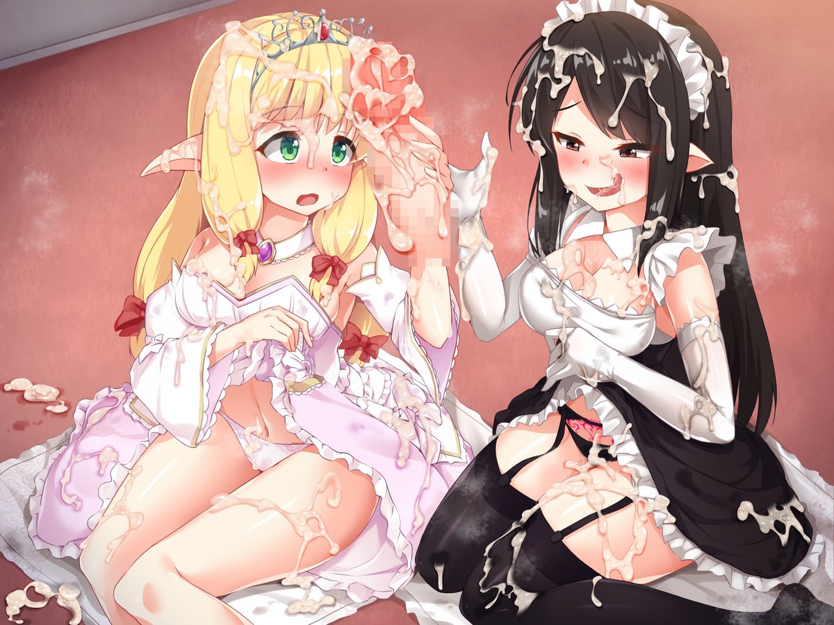 ホワイトデーらしいので
白濁のやついっぱいぶっかけるところのサンプル 