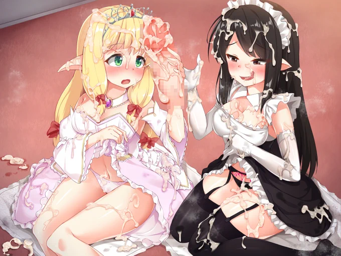 ホワイトデーらしいので白濁のやついっぱいぶっかけるところのサンプル 