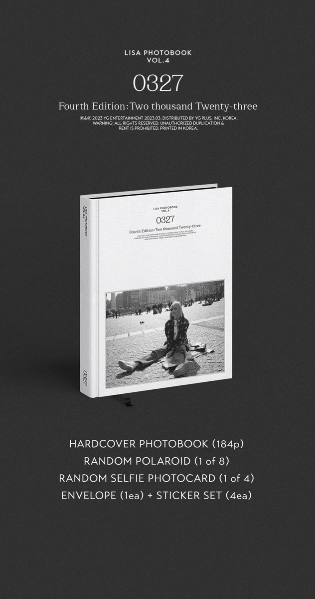 FROMKOOFFICIAL's tweet photo. Lisa 0327 photo book vol. 4 🖤
Pre order open 🔥
Worldwide express delivery ✈️
Cheaper shipping than weverse/ygselect 💵
100% original product ✅
Contact us for questions 💕
#kpopmerch #vol4 #bplisa #리사 #blackpinkphotobook #blackpinkmerch #lisaphotobook #lisa #yg https://t.co/ZDyLjmD7I0