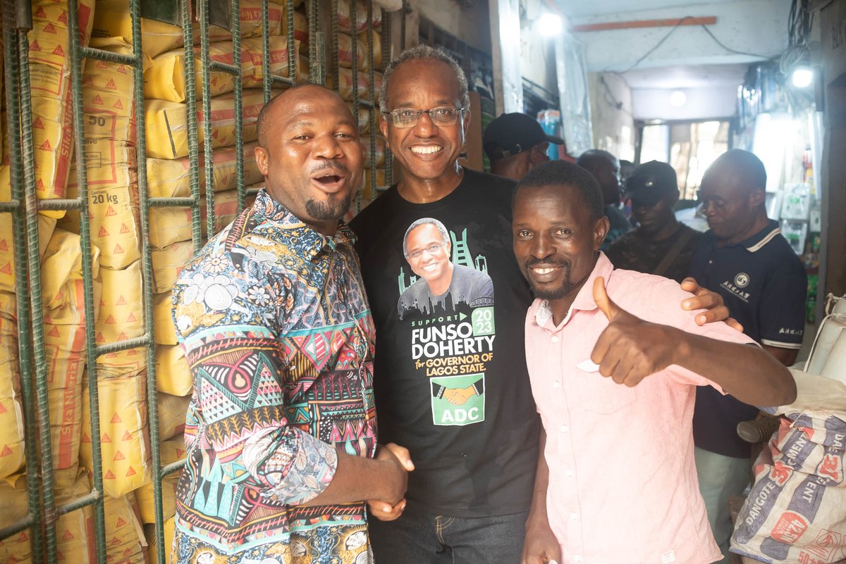 funsodoherty's tweet photo. By fostering stronger connections and erasing the boundaries between leaders and citizens, we can work towards a more unified and developed Lagos state.
#VoteADC #LagosDecides #FunsoDoherty2023 #WeCanBeMore https://t.co/hYADlyzUuu