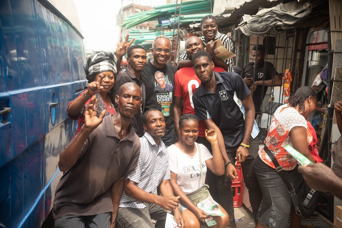 funsodoherty's tweet photo. By fostering stronger connections and erasing the boundaries between leaders and citizens, we can work towards a more unified and developed Lagos state.
#VoteADC #LagosDecides #FunsoDoherty2023 #WeCanBeMore https://t.co/hYADlyzUuu