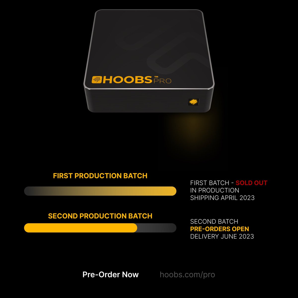 SlopeBobby's tweet photo. Thank you HOOBS Community for the incredible amount of support to bring HOOBS Pro to life. #HOOBS #smarthome #iot #applehome #matter #zigbee learn more @ https://t.co/dPIbII8FHv https://t.co/2ixIF6DiUs
