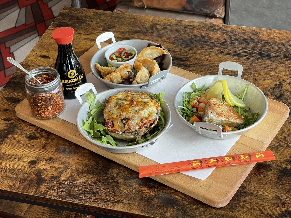 Eatmecafe's tweet photo. Just a wee sample of our wee plates on offer. 
As well as wee plates we hae muckle plates too. 
Truly sumthin’ for aabody. 
So why not come for a gander and make our day, you didn’t yesterday, we were lonely. We like company, lots of it!
07445475328 for bookings. 
#scarborough https://t.co/zWSyrsiT7d