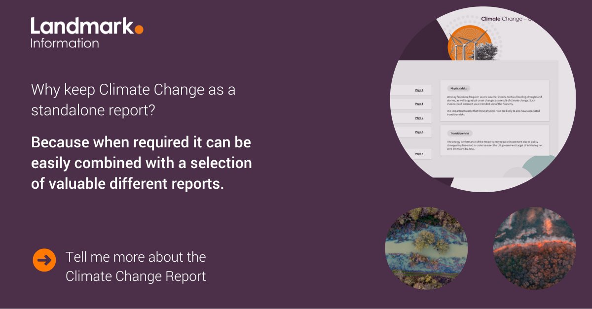 LandmarkUK's tweet image. The Landmark #ClimateChange report is available as a standalone option or alongside our esteemed reports, such as #Sitesolutions Combined, to maintain a clear distinction between current and potential future risks, thus avoiding any risk of exposure.hubs.la/Q01GvRJ_0