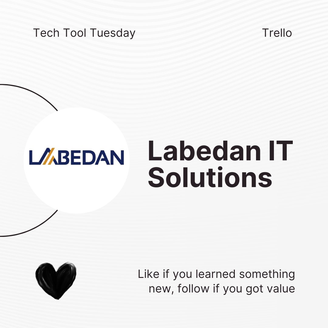 labedan_net's tweet photo. But we want to hear from YOU! What are some other tech tools you love using to get things done? Share your favorites in the comments below and tag a friend who needs to see this! Let's get the conversation started! #DigitalAgency #ProductivityTips #CallToAction #Trello #Business https://t.co/DKgFda1ujY
