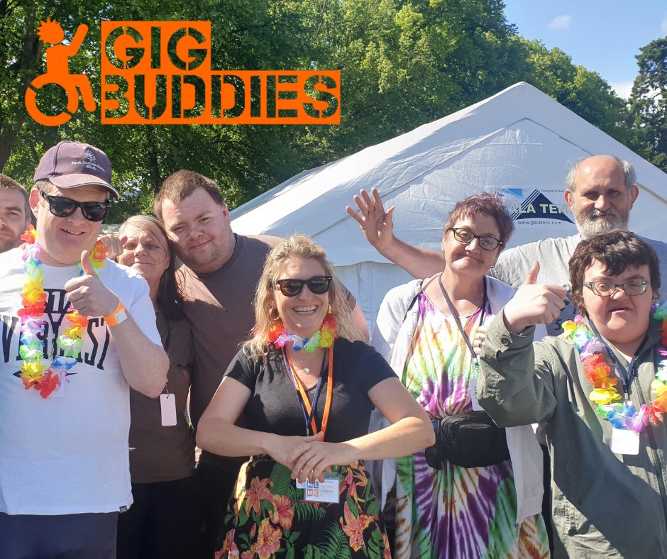We are delighted that we have received #NationalLottery funding from @TNLComFund for our Gig Buddies project for a further 5 years! Thank you to National Lottery players for helping #MakeAmazingHappen.