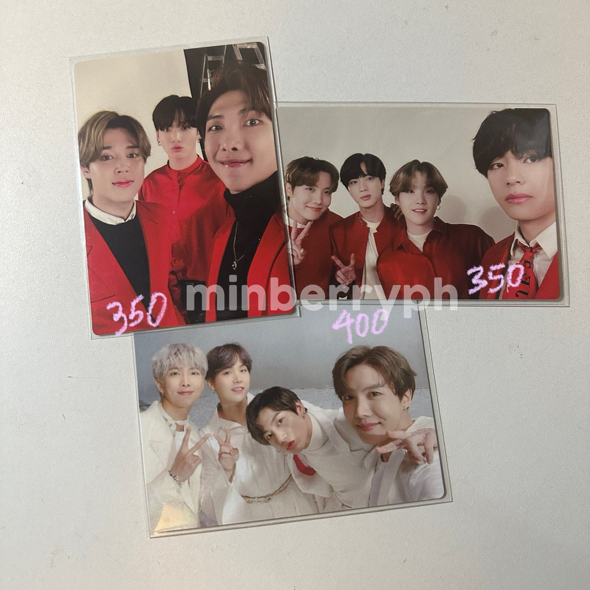 MinBerryPH's tweet photo. wts lfb ph 

bts unit photocards
— price on photo

• onhand and official
• price is negotiable 

reply mine or dm to claim 

🏷️ rm namjoon jin suga yoongi jhope hobi jimin v taehyung jk jungkook pc phone strap mots tour on:e tumbler https://t.co/vCeMan0hY0