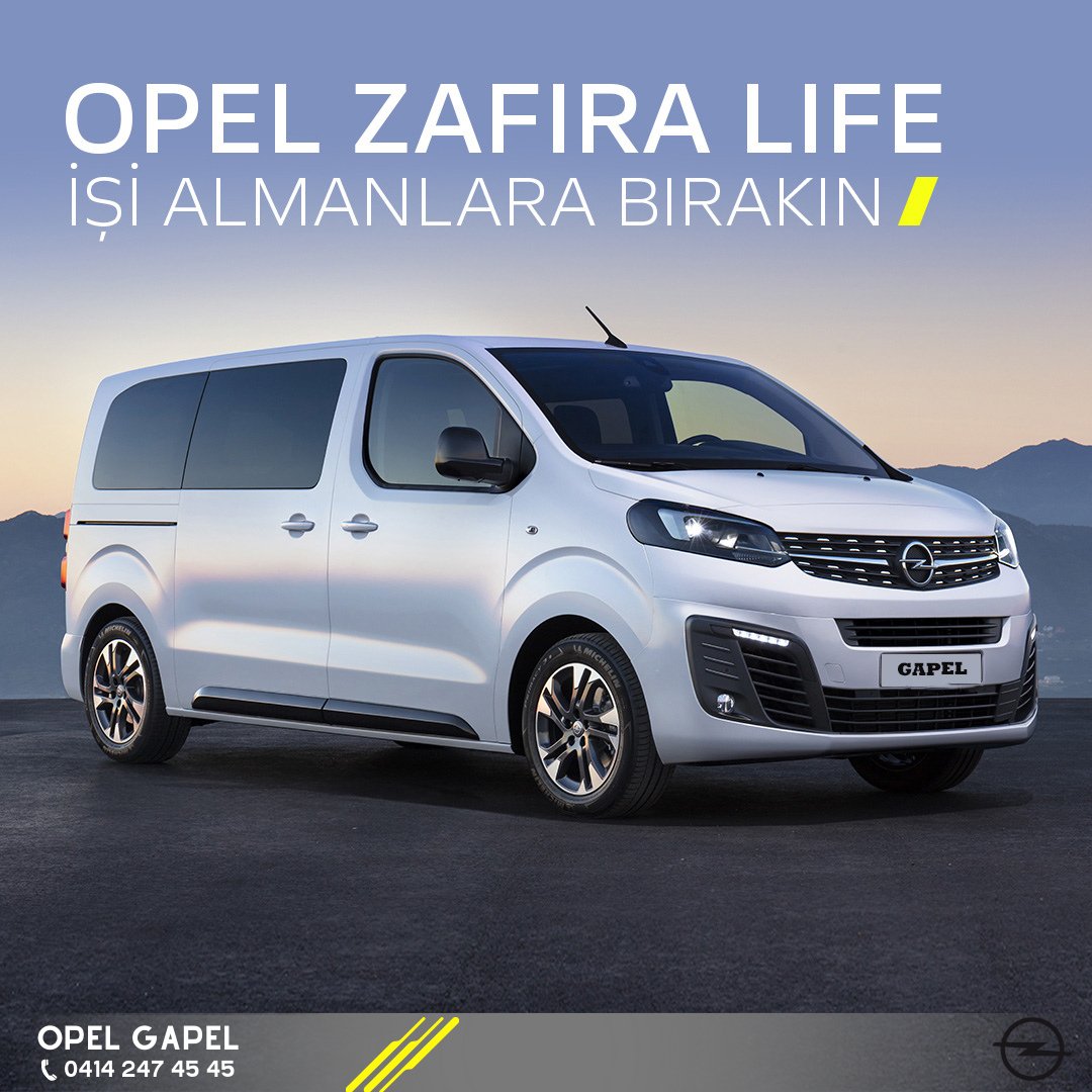 opelgapel's tweet photo. OPEL ZAFİRA LİFE ;
#işialmanlarabırakın 
#opel #opelzafiralife #şanlıurfa #gapel #otomotiv https://t.co/cHkfxmFBho