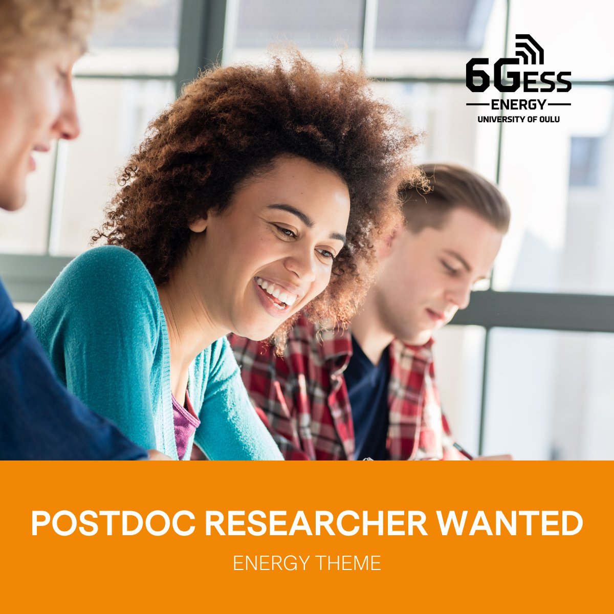 Join our 6G-enabled sustainable society programme as a postdoc! We're hiring for the energy theme. Apply by April 1st at oulunyliopisto.varbi.com/en/what:job/jo… 

#6G #sustainability #research
