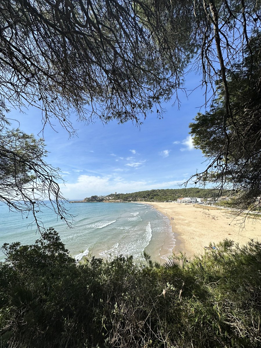 SltCnmg's tweet photo. Y, puestos a caminar, unos kilometrillos más por el Camino de Ronda hasta la playa de la Mora 😍 #SaltaConGTC https://t.co/jokfgqbRrR