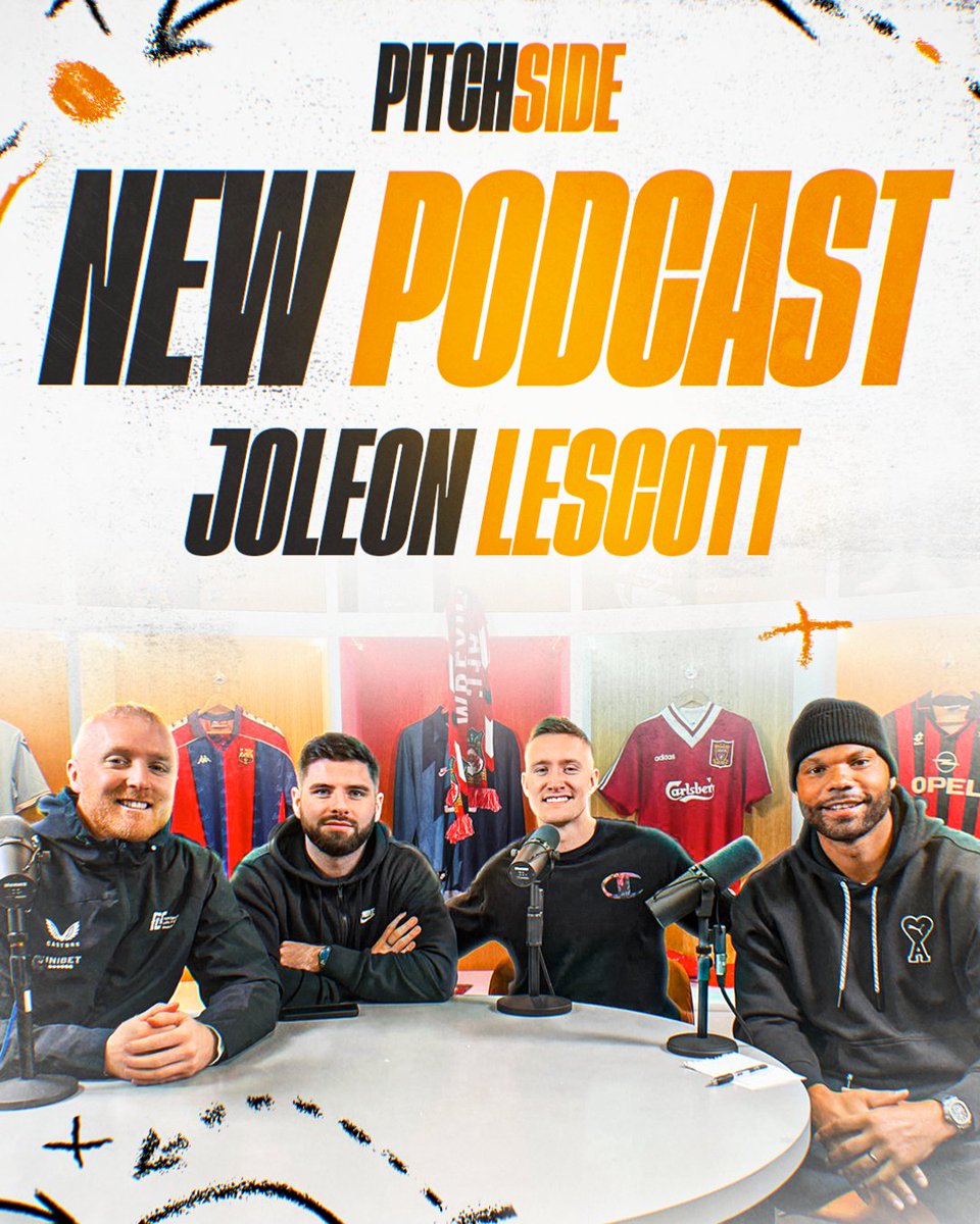 Pitch Side ⚽️🎙 (@PitchSideTweets) on Twitter photo 2023-03-14 16:05:00 Aguero vs Haaland. Hilarious Changing Room Stories. AND the Infamous Tweet EXPLAINED!🤯 New podcast with @JoleonLescott OUT NOW! 🎙️@theobaker_ @TheReevHD @Tgarratt10 Listen HERE!👉linkr.bio/pitchside Aguero vs Haaland. Hilarious Changing Room Stories. AND the Infamous Tweet EXPLAINED!🤯 New podcast with @JoleonLescott OUT NOW! 🎙️@theobaker_ @TheReevHD @Tgarratt10 Listen HERE!👉linkr.bio/pitchside