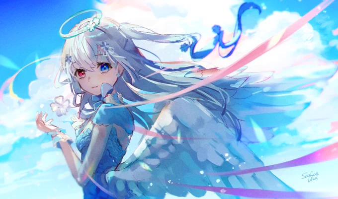 #ホワイトデーは銀髪白髪を愛でる日 愛しい我が子 