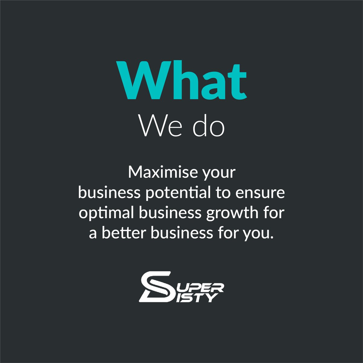 SuperDisty's tweet photo. This is what we do, how we do it and why we do it. https://t.co/wzg4Lfux8W