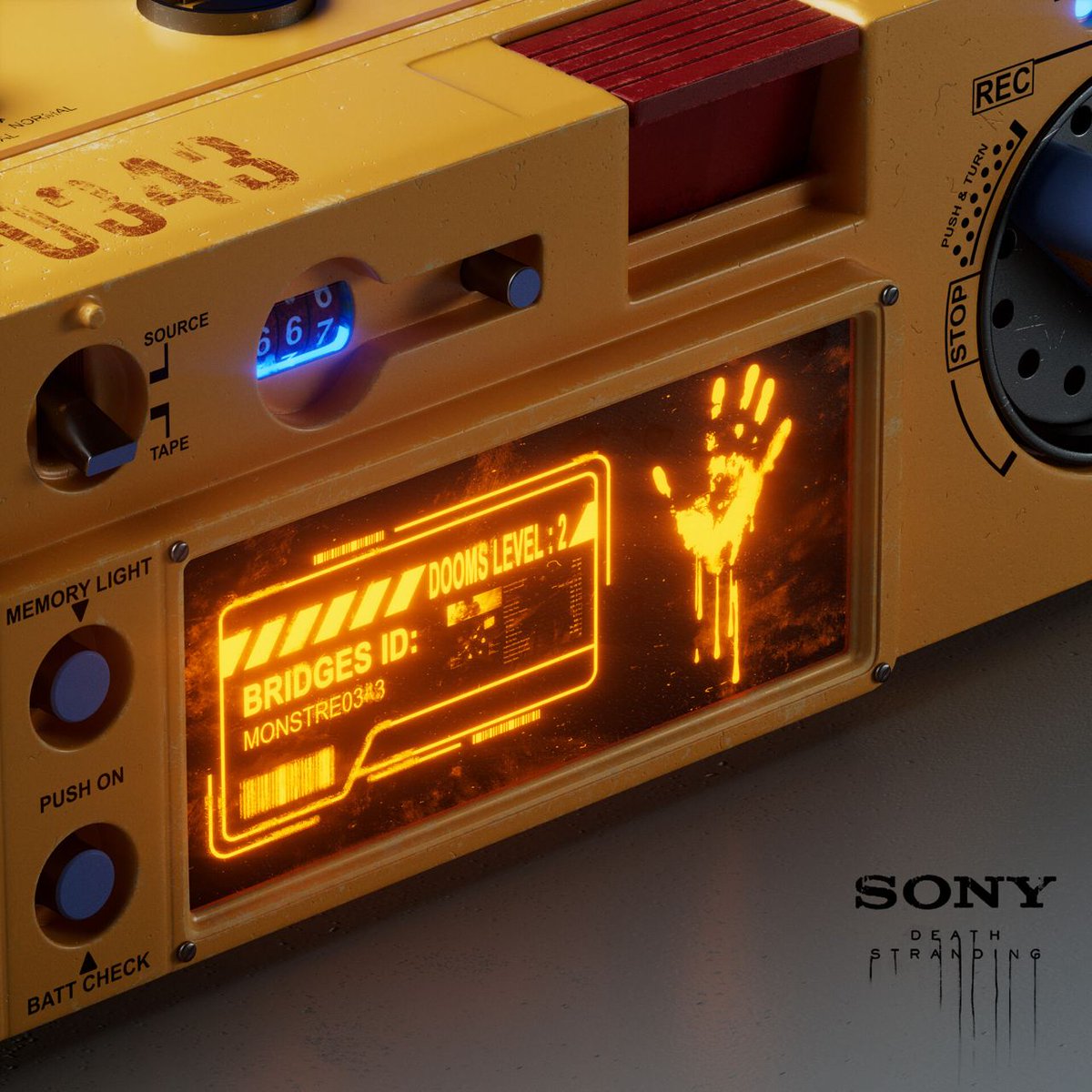 3dwonders's tweet photo. 80Level: 3D Artist Monstre Zhou presented a great recreation of Sony's TC-510-2 tape recorder in the Death Stranding style using #Cinema4D, #MarvelousDesigner, and #OctaneRender.
See more: https://t.co/tQVKT1Knuk
#deathstranding #c4d #3dart #renderin… https://t.co/1hZDaQpSba